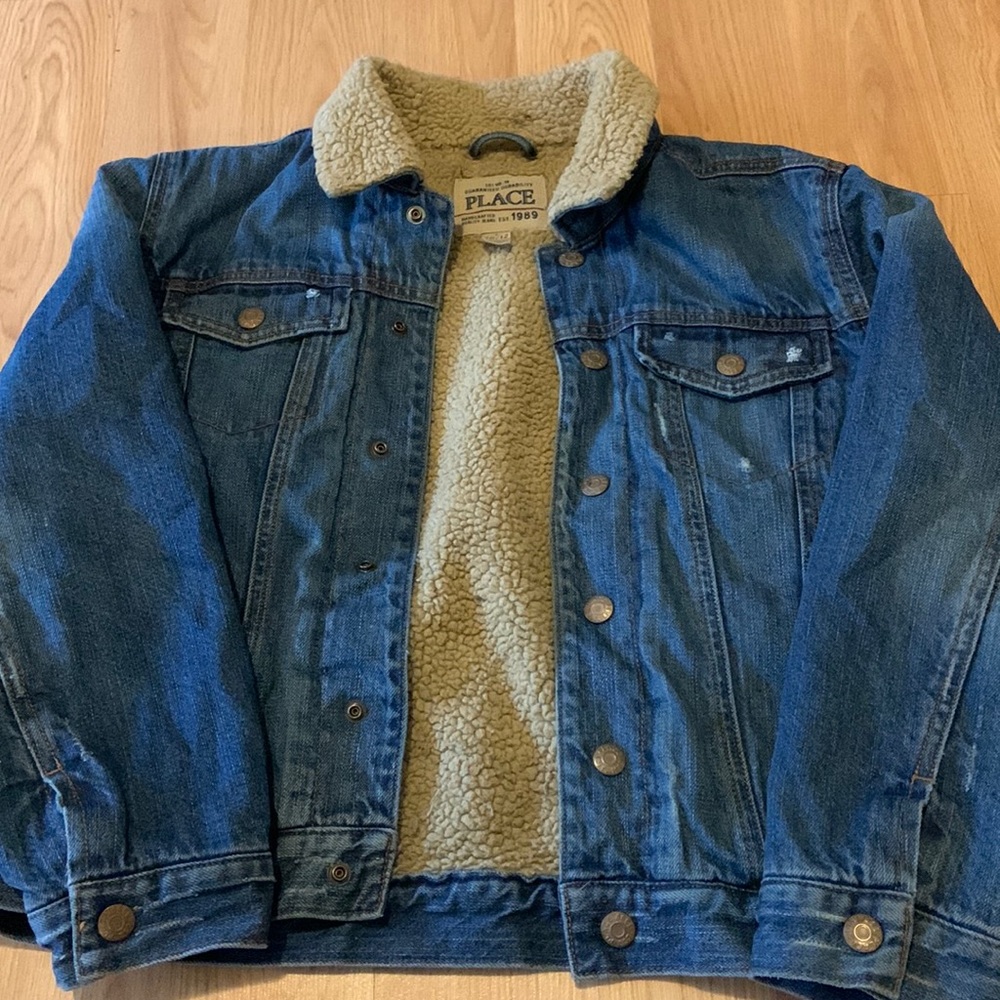 Fur Denim Jacket